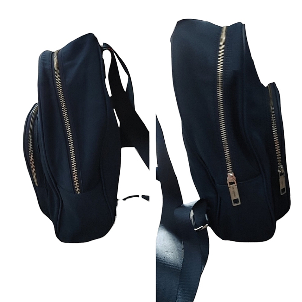 Karl Lagerfeld Navy Nylon Backpack - Picture 13 of 16